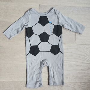 The Children's Place Soccer Romper 3-6 Months New